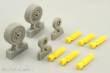 Eduard Accessories 648012 - 1:48 F-4C/D/E/F/G wheels (HAS)