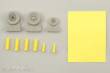 Eduard Accessories 648017 - 1:48 F-22A wheels für Hasegawa