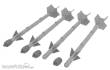 Eduard Accessories 648028 - 1:48 AIM-9B Sidewinder