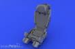 Eduard Accessories 648030 - 1:48 MiG-21 seat late for Eduard
