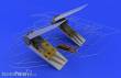 Eduard Accessories 648039 - 1:48 F-16 air brakes for Tamiya