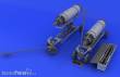 Eduard Accessories 648046 - 1:48 Rocket launcher B-8M1 and loading cart