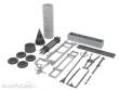 Eduard Accessories 648046 - 1:48 Rocket launcher B-8M1 and loading cart