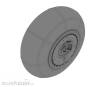 Eduard Accessories 648052 - Bf 110 C/D main undercarriage wheels in 1:48