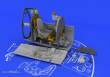 Eduard Accessories 648100 - Spitfire Mk.IX cockpit for Eduard