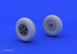 Eduard Accessories 648119 - Spitfire wheels - 5 spoke for Eduard