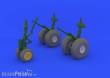 Eduard Accessories 648132 - B-29 wheels for Revell