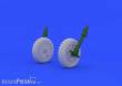 Eduard Accessories 648150 - 1:48 Fw 190 wheels late for Eduard
