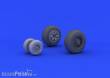 Eduard Accessories 648159 - 1:48 Tornado IDS wheels for Revell