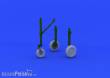 Eduard Accessories 648214 - 1:48 A-4E/F wheels for Eduard/Hasegawa