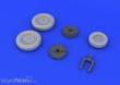 Eduard Accessories 648214 - 1:48 A-4E/F wheels for Eduard/Hasegawa