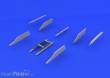 Eduard Accessories 648234 - F-104 pylons in 1:48