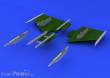 Eduard Accessories 648234 - F-104 pylons in 1:48