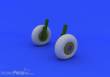Eduard Accessories 648244 - JU 88A wheels early for ICM in 1:48