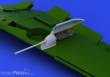 Eduard Accessories 648246 - Bf 109 cannon pods for Eduard in 1:48