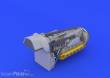 Eduard Accessories 648250 - Bf 109G-6 engine &fuselage guns f.Eduard in 1:48