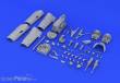 Eduard Accessories 648250 - Bf 109G-6 engine &fuselage guns f.Eduard in 1:48