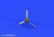 Eduard Accessories 648255 - Bf 109G-6 propeller in 1:48