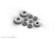 Eduard Accessories 648258 - P-38 wheels for Academy in 1:48