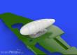 Eduard Accessories 648265 - Bf 109G external fuel tanks for Eduard in 1:48