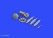 Eduard Accessories 648289 - Bf 109F propeller EARLY for Eduard
