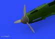 Eduard Accessories 648289 - Bf 109F propeller EARLY for Eduard