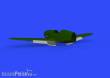 Eduard Accessories 648291 - Bf 109F landing flaps for Eduard