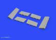 Eduard Accessories 648291 - Bf 109F landing flaps for Eduard