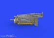 Eduard Accessories 648300 - Bf 109F engine & fuselage guns f.Eduard in 1:48