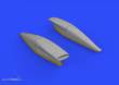 Eduard Accessories 648301 - Crusader air intakes for Hasegawa