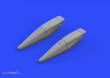 Eduard Accessories 648301 - Crusader air intakes for Hasegawa