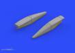 Eduard Accessories 648301 - Crusader air intakes for Hasegawa