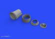 Eduard Accessories 648302 - Crusader exhaust nozzle for Hasegawa