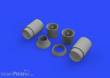 Eduard Accessories 648311 - F-14A exhaust nozzles for Tamiya in 1:48