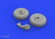 Eduard Accessories 648317 - Ki-61-Id wheels for Tamiya