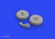Eduard Accessories 648317 - Ki-61-Id wheels for Tamiya