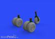 Eduard Accessories 648328 - He 219 wheels for Tamiya