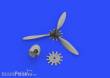 Eduard Accessories 648366 - Fw 190A propeller for Eduard in 1:48