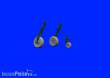 Eduard Accessories 648420 - Tempest Mk.V wheels early for Eduard in 1:48