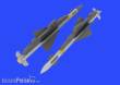 Eduard Accessories 648432 - R-23R missiles for MiG-23 f.Eduard/Trump in 1:48