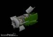 Eduard Accessories 648464 - Fw 190A-8 engine & fuselage guns f.Eduar in 1:48