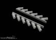 Eduard Accessories 648470 - Spitfire Mk.XIV exhaust stacks f.Airfix in 1:48