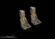 Eduard Accessories 648470 - Spitfire Mk.XIV exhaust stacks f.Airfix in 1:48