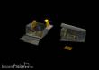 Eduard Accessories 648472 - Bf 109E cockpit & radio compartment f.Ed in 1:48