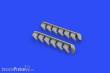 Eduard Accessories 648485 - P-51D exhaust stacks for Eduard in 1:48