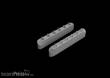 Eduard Accessories 648486 - P-51D exhaust stacks w/ fairing for Eduard in 1:48
