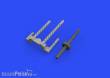 Eduard Accessories 648516 - P-38F/G gun barrels for Tamiya in 1:48
