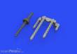 Eduard Accessories 648516 - P-38F/G gun barrels for Tamiya in 1:48