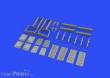 Eduard Accessories 648517 - P-51D gun bays for Eduard in 1:48