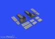 Eduard Accessories 648517 - P-51D gun bays for Eduard in 1:48